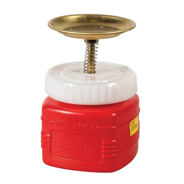 JUSTRITE - 14018 POLYETHYLENE - 1 QRT PLUNGER CAN