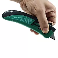 Sarvam SRVM 780 | Safety Knife | Self Retractable | ABS plastic with Blade | Box of 6 no’s knife & 18 spare blade