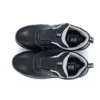 Allen Cooper 7178 | Ladies Safety Shoes | SlipOn | Plain Upper Leather | Steel Toe | Double Density