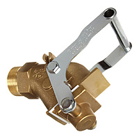 JUSTRITE - 08552 - DRUM GATE VALVE BRASS