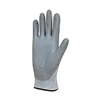 Karam Safety Gloves | 13GG HPPE/Glass | TDM-Level B shell with PU Palm coated glove | 4342B | Model: HS44