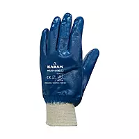 Karam Gloves | Techtion Heavy Duty | Nitrile Fully Coated | Jersey Fleeced Lined With Cuff | HS201(SC)