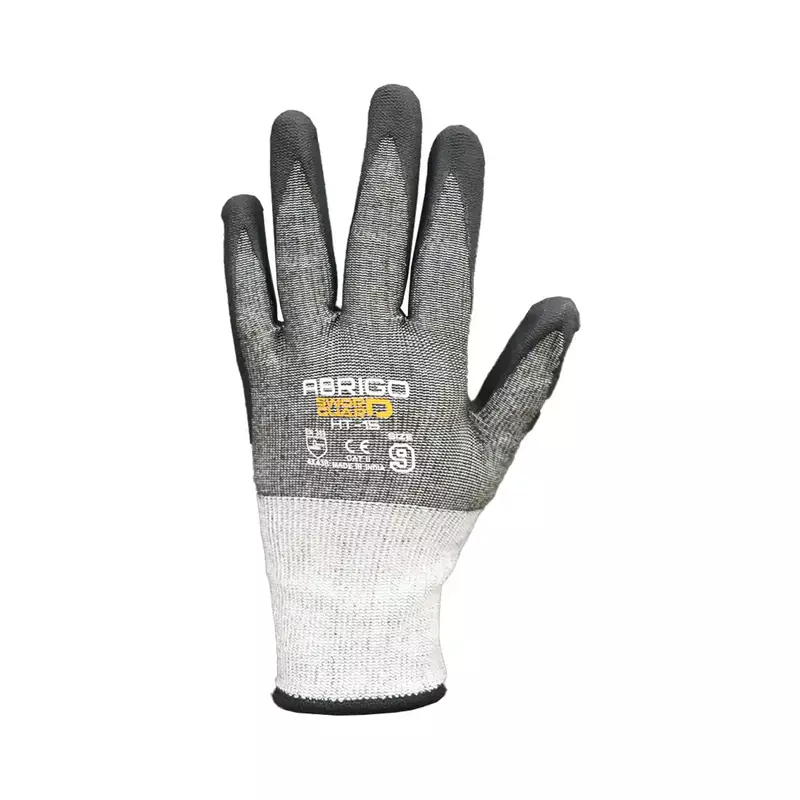 ABRIGO GLOVES |13G | Nylon | Spandex Nitrile Plushy Foam | Model: HT-15