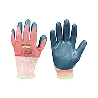 ABRIGO GLOVES | 13G | HT Nylon | Glass Fibre Nitrile | Model: FL-5F-C
