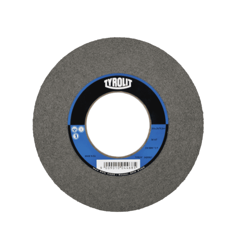 Tyrolit Convolute Wheel CW DBW 9SFine Premium Size - (305 x 100 x 127)mm, (Grade No - 34529775)