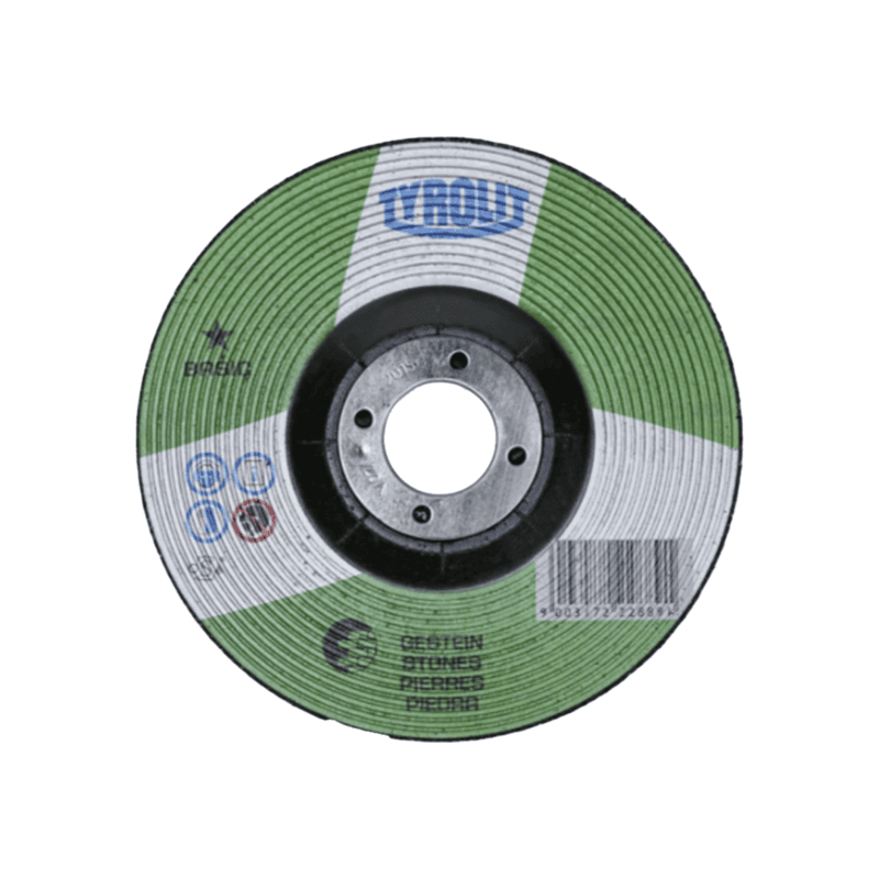 Tyrolit Basic Touch Grinding Wheel - Colour : Green, Size : 4" x 2.5MM