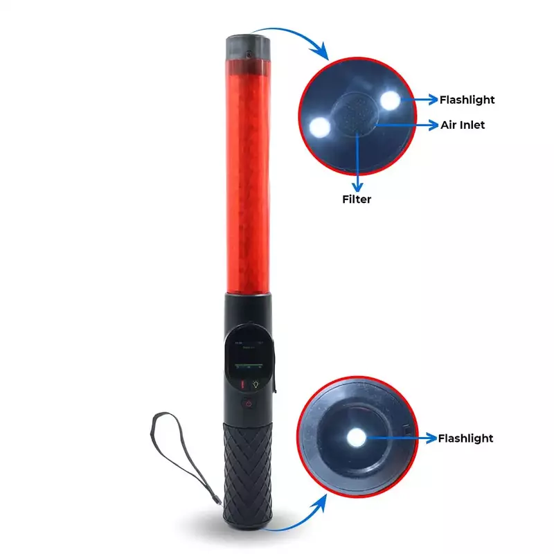 Alcohol Breath Analyzer – AlcoTorchV8 – Best Alcohol Breath Analyzer in India - LED Baton