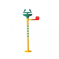 UNISAFE - US-GI-01 | Eye Wash Fountain | Hand Operated with GI pipes and PVC accessories | ISI mark