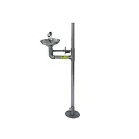 UNISAFE - US-SS-05 | Eye Wash Fountain & Shower Combination | Hand Operated with SS pipes and Acc | ISI Mark