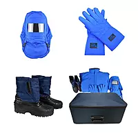 Cryogenic Kit | Coverall, Gloves, Boot, Hood, Face shield with Carrying case | CE Marked