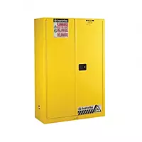JUSTRITE 8945201 | Safety Cabinet | 45Gal Self Closing | Double Door with 2 Shelves
