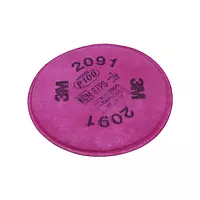 3M 2091 | P100 | Particulate Filter | 1 Set