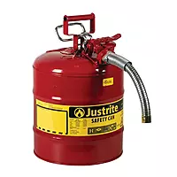JUSTRITE | 7250130 | 5 GAL (19 LTRS) | TYPE II | SAFETY CAN W/HOSE