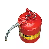 JUSTRITE | 7250130 | 5 GAL (19 LTRS) | TYPE II | SAFETY CAN W/HOSE