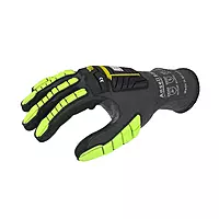 Ansell | Ringers R840 | Professional Work Gloves | Nitrile Coating with Firm Grip | Multipurpose Protection Gloves | Black