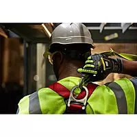 Ansell | Ringers R840 | Professional Work Gloves | Nitrile Coating with Firm Grip | Multipurpose Protection Gloves | Black
