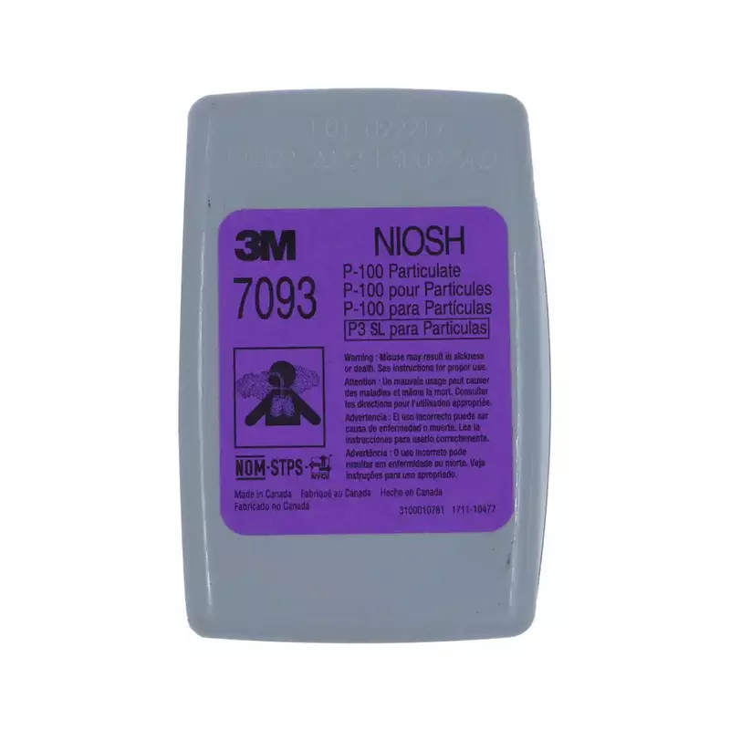 3M 7093 | P100 | Particulate Filter | 1 Pair 3M 7093 | P100 | Particulate Filter | 1 Pair