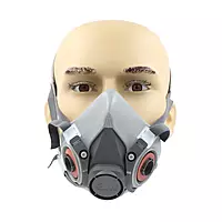 3M - 6100 | Half Facepiece | Reusable Respirator | Safety mask