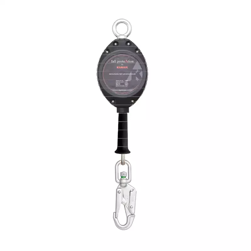 Karam | PCGS Retractable Wire Rope | Fall Arrester Block