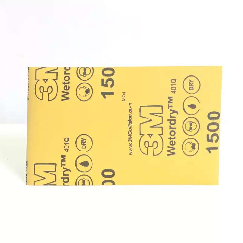 3M 401Q | Wetordry Sheets | P 1500 | Pack of 5