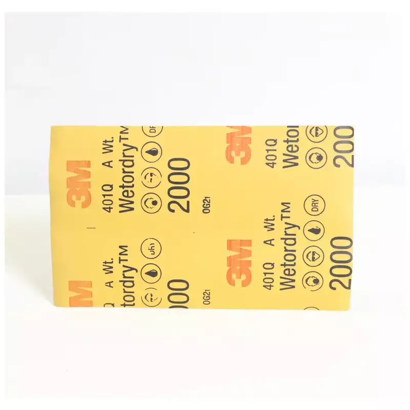 3M 401Q | Wetordry Sheets | P 2000| Pack of 5