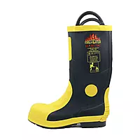 Harvik | Fire Man Boot | steel toe & Mid sole | EN 15090 : 2006 -| CE marked | Black/Yellow