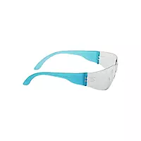 Venus | E-102 CHC Clear With Blue Temple Safety Goggles | Pack Of 20