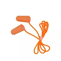 Venus | H-101 Earplugs with cord Orange Color | Pack Of 150