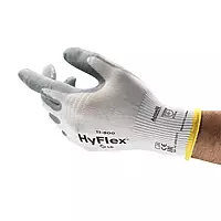 Ansell | HyFlex 11-800 | Nylon Liner | Grey Nitrile Palm Coated| CE -EN388 -3131