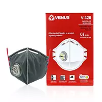 Venus | V-420-FFP2 SLV Respirator - Grey | Pack of 15