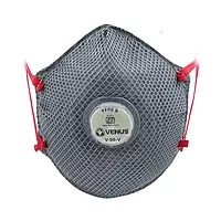 Venus | V-90 SLOV FFP2S Net Mask - Grey | Pack of 10