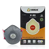 Venus | V-90 SLOV FFP2S Net Mask - Grey | Pack of 10