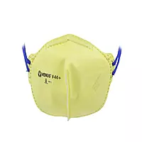 VENUS V-44+ FFP1S | Unisex Anti Pollution Fold Flat Face Mask Yellow ISI Approved | Pack of 50
