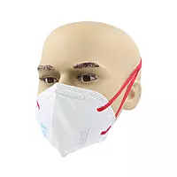 Venus V-4400N95 | NIOSH N-95 Certified Medical Respirator,| Unisex White Colour Fold Flat design | Pack of 50