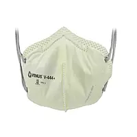 VENUS V-444+ FFP2S | Unisex Fold Flat Face Mask Yellow ISI Approved | Pack of 50