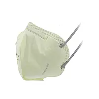 VENUS V-444+ FFP2S | Unisex Fold Flat Face Mask Yellow ISI Approved | Pack of 50