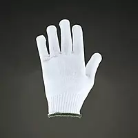 Gloves | 13 Gauge Nylon Knitted | Colour: White | 26 Grams | Pack of 10