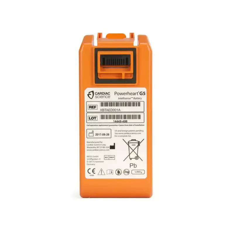 Cardiac Science | Powerheart Automated External Defibrillator | Intellense Battery for Powerheart G5 AED