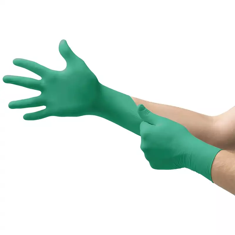 Ansell | TouchNTuff 92-600 | Thin Nitrile | 4.9 Mil | Powder Free Gloves | Pack of 50