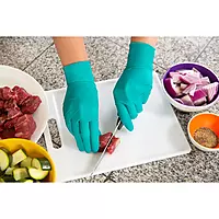 Ansell | TouchNTuff 92-600 | Thin Nitrile | 4.9 Mil | Powder Free Gloves | Pack of 50