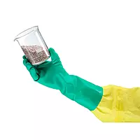 Ansell | AlphaTec 37-676 | Nitrile Gloves | 17 MIL | Thick-cotton flocked