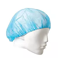 Bouffant/Nurse Cap | Non - Woven Fabric | 21" Extended Length | GREEN | 10 GSM | TT