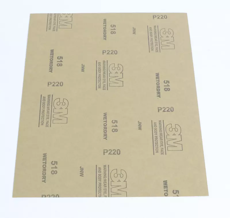 3M | 518 Wetordry Sheets | Size 9" X 11" | Pack Of 5