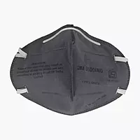 3M 9000ING | Grey - Disposable Dust / Mist Respirator with ISI Mark | Pack Of 100