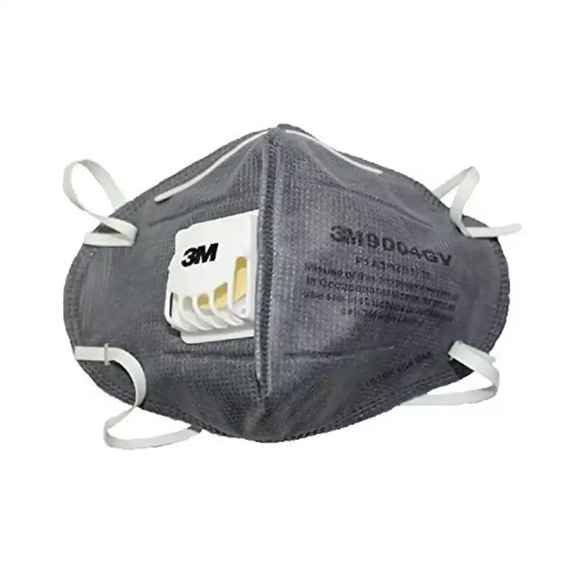 3M 9004GV | (Grey) Valved Flat Fold Dust | Mist Respirator | Pack of 25