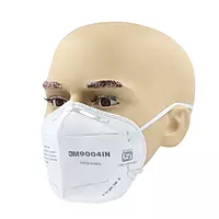 3M 9004IN | Dust / Mist Respirator |ISI Mark | Pack of 50 | Dust / Mist Respirator |ISI Mark | Pack of 50