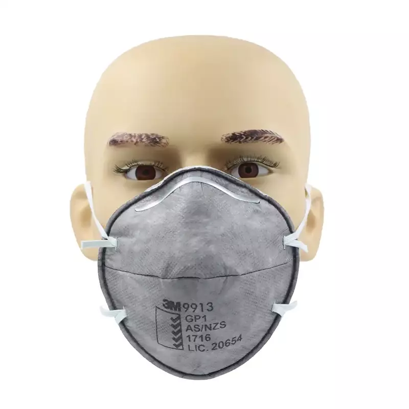 3M 9913 | Dust / Mist | Organic Vapour Respirator | ISI Mark |15 Nos Per Box