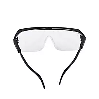 3M 1710 | Clear Hard Coat lens | Black Temples | ISI Mark | Pack of 10