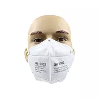 3M 9002 | White | KN90 FFP1 | Folding Dust Mask | Pack of 25