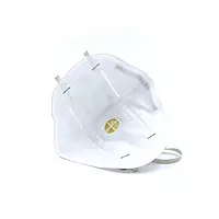 3M 9004V | White | Valved | Flat Fold | Dust / Mist Respirator | ISI Mark | Pack of 25